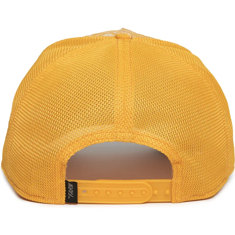 lippikset-kaareva-rekka-keltainen-snapback-punk-spray-paint-arch-the-farm-paisley-the-farm-goorin-bros