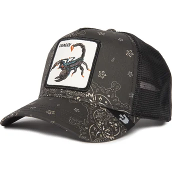 lippikset-kaareva-rekka-musta-snapback-deadly-diamonds-and-pearls-the-farm-paisley-the-farm-goorin-bros