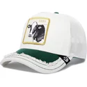 lippikset-kaareva-rekka-valkoinen-snapback-cash-silky-cow-the-farm-silky-roots-the-farm-goorin-bros