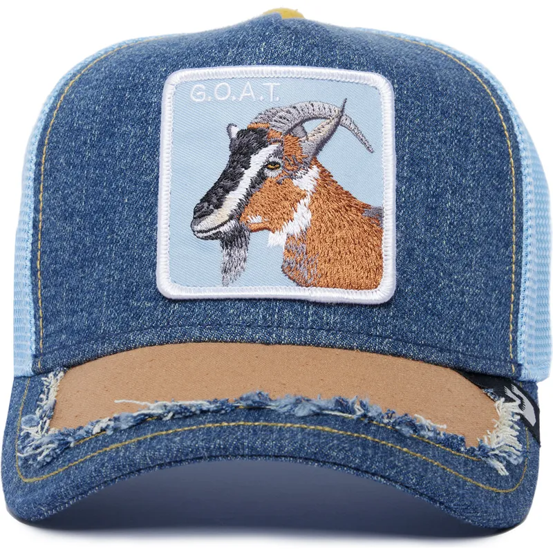 lippikset-kaareva-rekka-sininen-snapback-goat-silky-goat-the-farm-silky-roots-the-farm-goorin-bros lippikset-kaareva-rekka-sininen-snapback-goat-silky-goat-the-farm-silky-roots-the-farm-goorin-bros