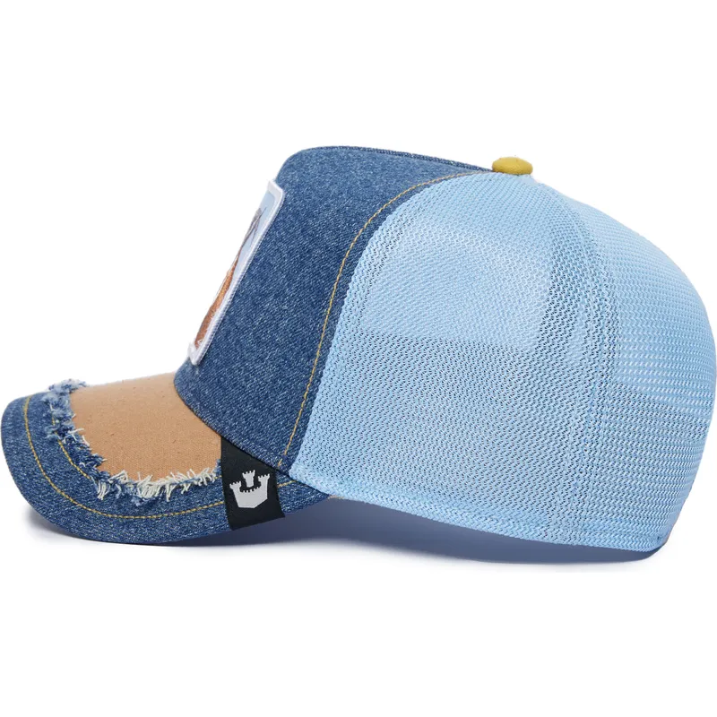 lippikset-kaareva-rekka-sininen-snapback-goat-silky-goat-the-farm-silky-roots-the-farm-goorin-bros lippikset-kaareva-rekka-sininen-snapback-goat-silky-goat-the-farm-silky-roots-the-farm-goorin-bros