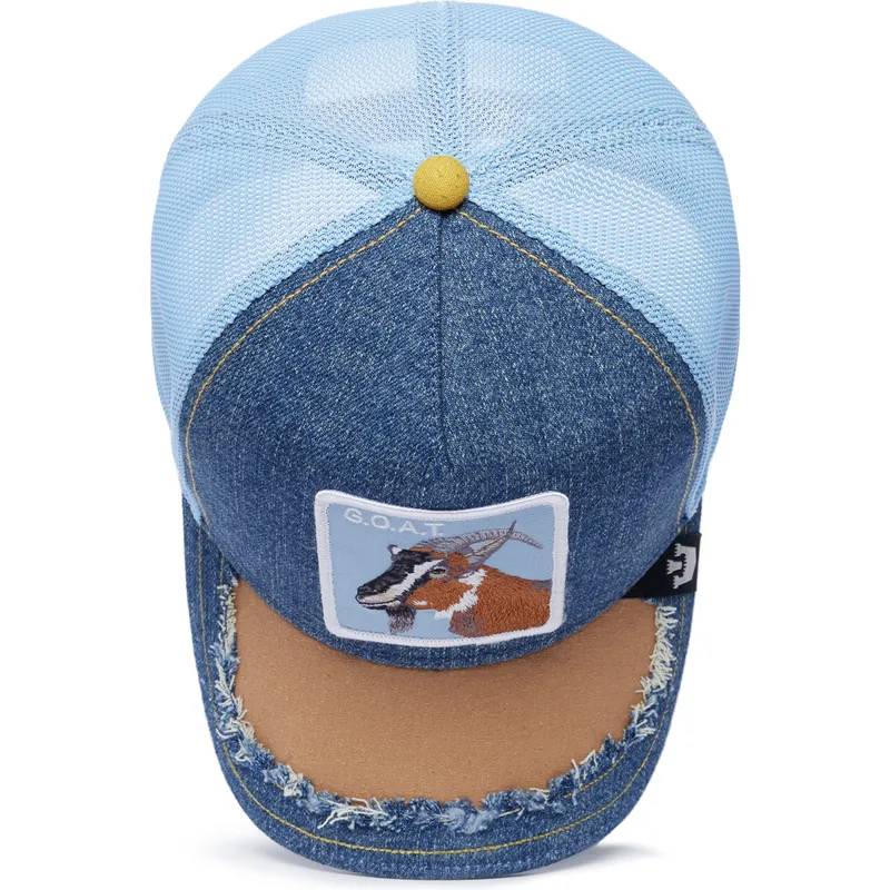 lippikset-kaareva-rekka-sininen-snapback-goat-silky-goat-the-farm-silky-roots-the-farm-goorin-bros lippikset-kaareva-rekka-sininen-snapback-goat-silky-goat-the-farm-silky-roots-the-farm-goorin-bros