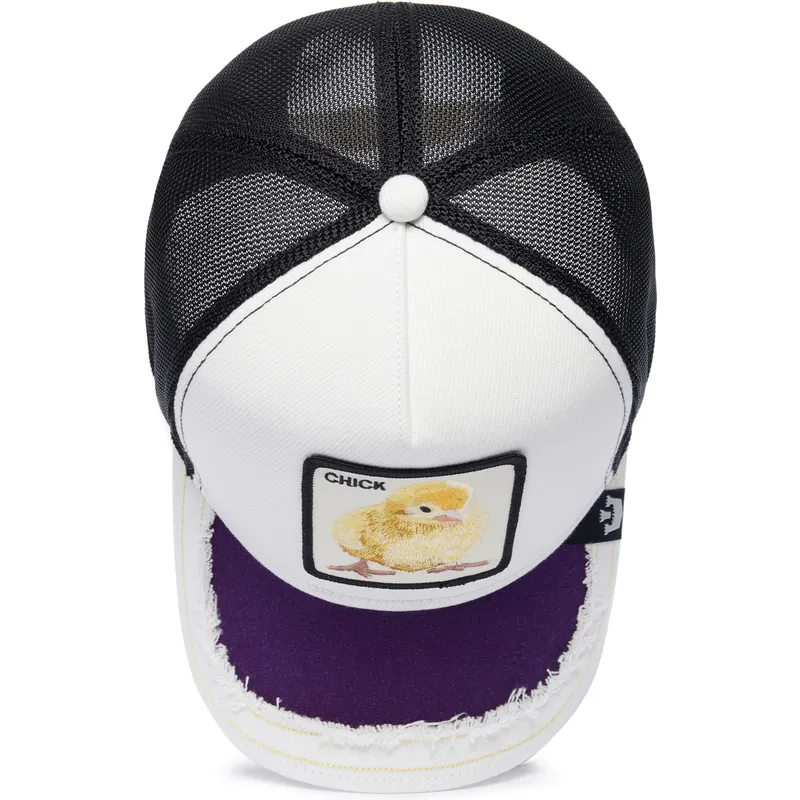 lippikset-kaareva-rekka-valkoinen-snapback-silky-chick-the-farm-silky-roots-the-farm-goorin-bros
