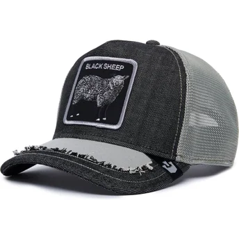 lippikset-kaareva-rekka-musta-snapback-silky-sheep-the-farm-silky-roots-the-farm-goorin-bros