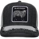 lippikset-kaareva-rekka-musta-snapback-silky-sheep-the-farm-silky-roots-the-farm-goorin-bros