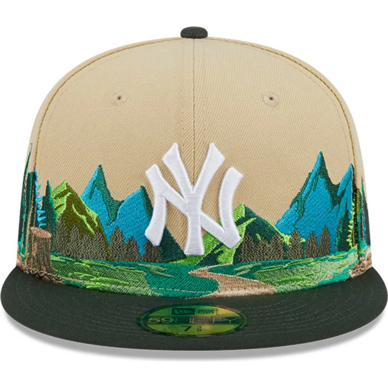 lippikset-littea-ruskea-istuva-59fifty-team-landscape-new-york-yankees-mlb-new-era