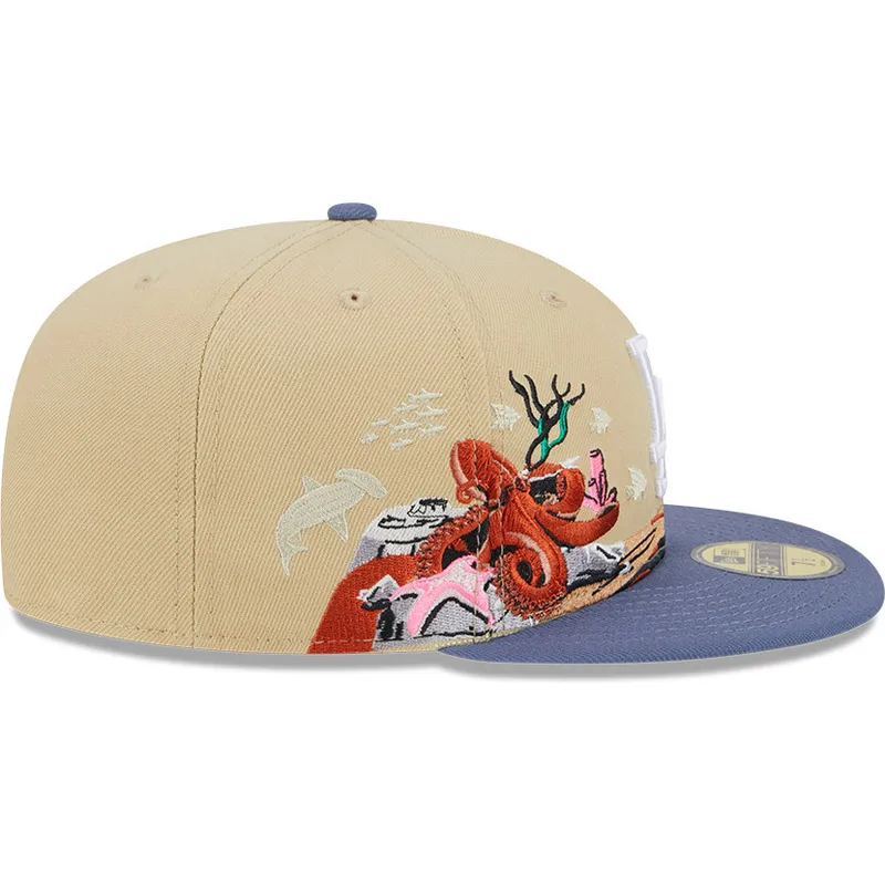 lippikset-littea-ruskea-istuva-59fifty-team-landscape-los-angeles-dodgers-mlb-new-era