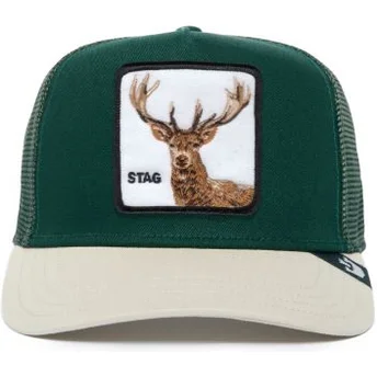 Cap kaareva green snapback The Farm de Goorin Bros.