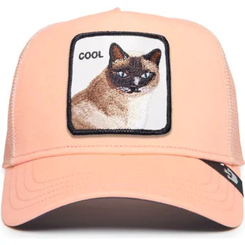 Lippikset kaareva rekka vaaleanpunainen snapback Cool Cat The Farm Premium The Farm Goorin Bros.