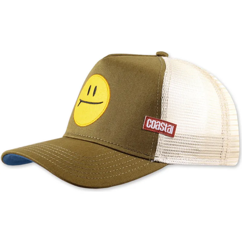 lippikset-kaareva-rekka-vihrea-snapback-surf-smile-hft-coastal lippikset-kaareva-rekka-vihrea-snapback-surf-smile-hft-coastal