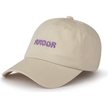 Cap kaareva beige adjustable strap Pica Pica