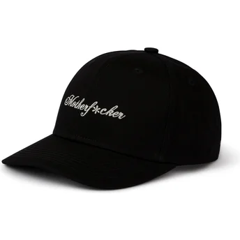 Lippikset kaareva musta snapback Pica Pica