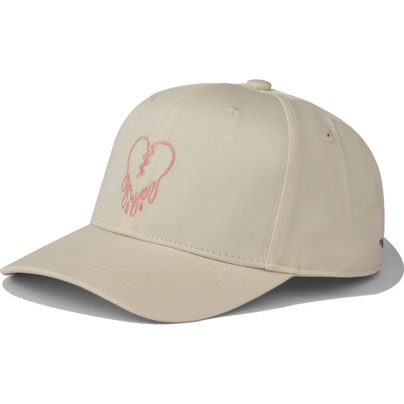 lippikset-kaareva-beige-snapback-heartbreak-hotel-pica-pica lippikset-kaareva-beige-snapback-heartbreak-hotel-pica-pica