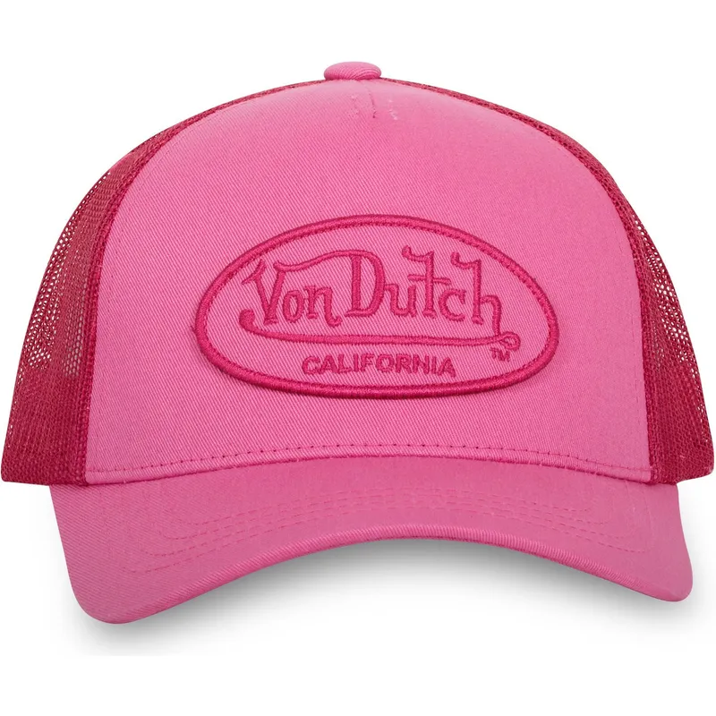 lippikset-kaareva-rekka-vaaleanpunainen-snapback-lof-cb-a6-von-dutch