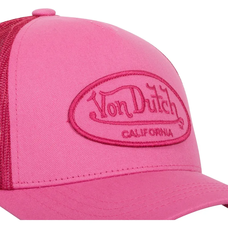 lippikset-kaareva-rekka-vaaleanpunainen-snapback-lof-cb-a6-von-dutch