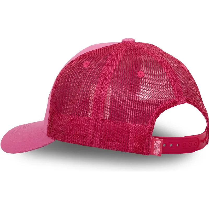lippikset-kaareva-rekka-vaaleanpunainen-snapback-lof-cb-a6-von-dutch