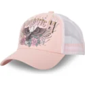 lippikset-kaareva-rekka-vaaleanpunainen-snapback-eagle-rp-von-dutch