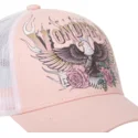 lippikset-kaareva-rekka-vaaleanpunainen-snapback-eagle-rp-von-dutch
