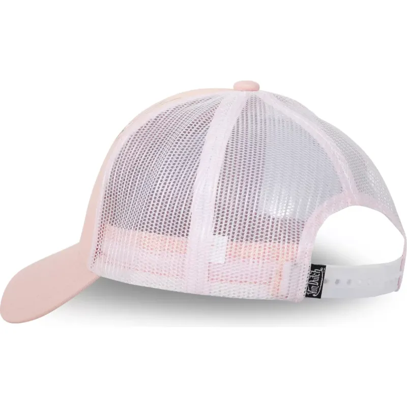 lippikset-kaareva-rekka-vaaleanpunainen-snapback-eagle-rp-von-dutch