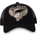 lippikset-kaareva-rekka-musta-snapback-lion-nr-von-dutch