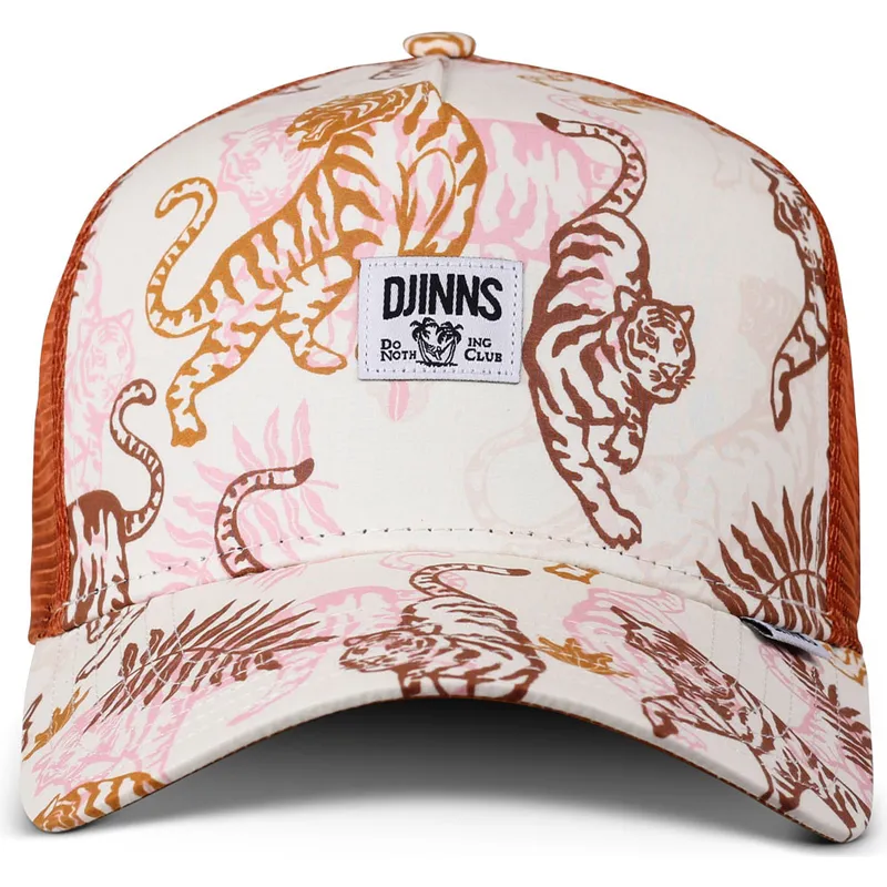 lippikset-kaareva-rekka-ruskea-snapback-hft-aloha-djinns