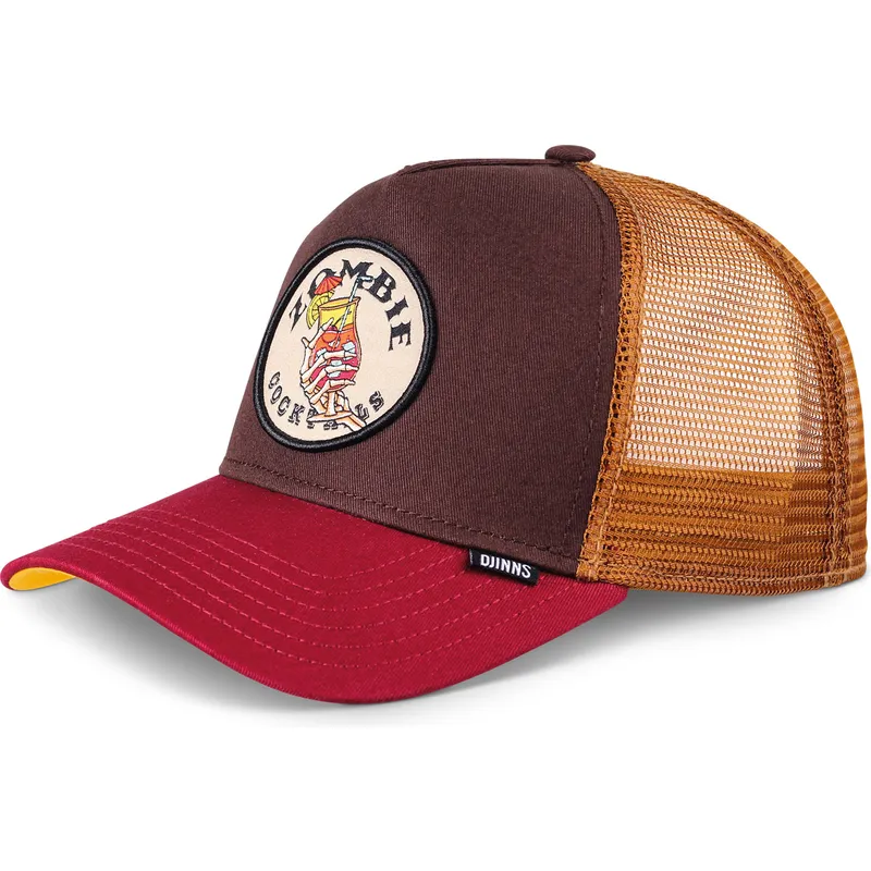 lippikset-kaareva-rekka-ruskea-snapback-hft-food-djinns