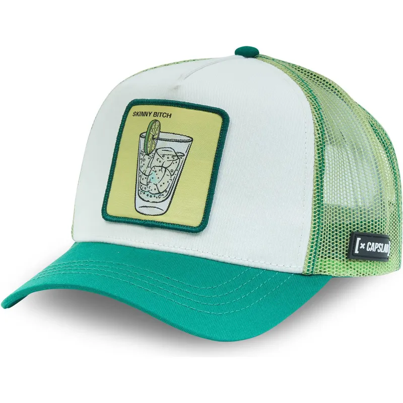 lippikset-kaareva-rekka-vihrea-snapback-ski-skinny-bitch-cocktailit-capslab