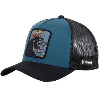 lippikset-kaareva-rekka-laivastonsininen-snapback-black-panther-pan-pantteri-pedot-capslab