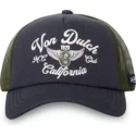 lippikset-kaareva-rekka-harmaa-snapback-crew11-von-dutch