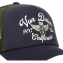 lippikset-kaareva-rekka-harmaa-snapback-crew11-von-dutch