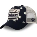 lippikset-kaareva-rekka-laivastonsininen-snapback-star-m-von-dutch