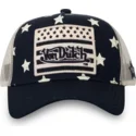 lippikset-kaareva-rekka-laivastonsininen-snapback-star-m-von-dutch