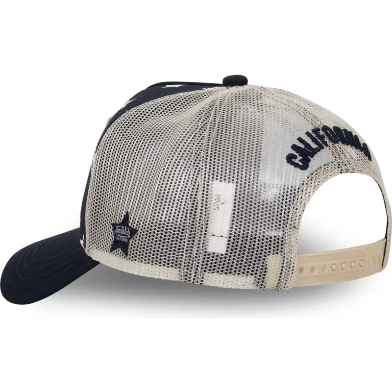 lippikset-kaareva-rekka-laivastonsininen-snapback-star-m-von-dutch