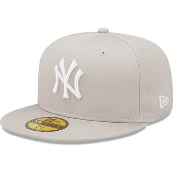 Cap litteä beige ajustada 59FIFTY League Essential New York Yankees MLB New Era