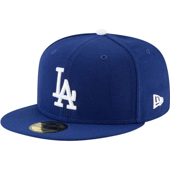 Cap litteä blue ajustada 59FIFTY Authentic On Field Game Los Angeles Dodgers MLB New Era