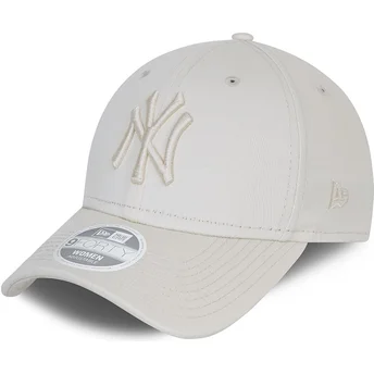Lippikset kaareva harmaa säädettävä nauha 9FORTY Tonal New York Yankees MLB New Era
