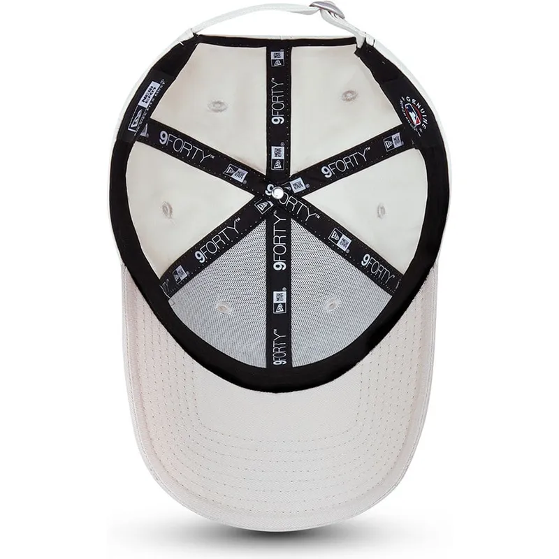 lippikset-kaareva-harmaa-saadettava-nauha-9forty-tonal-new-york-yankees-mlb-new-era