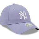 lippikset-kaareva-violetti-saadettava-nauha-9forty-league-essential-new-york-yankees-mlb-new-era