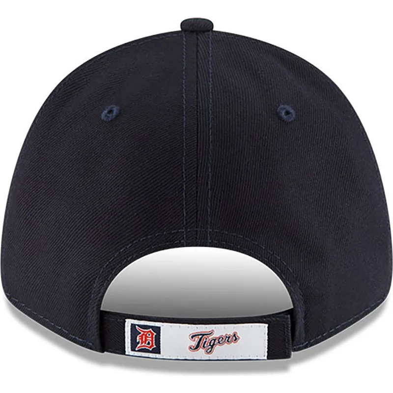 lippikset-kaareva-laivastonsininen-saadettava-nauha-9forty-the-league-detroit-tigers-mlb-new-era