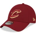 cap-kaareva-red-adjustable-strap-9forty-the-league-cleveland-cavaliers-nba-new-era