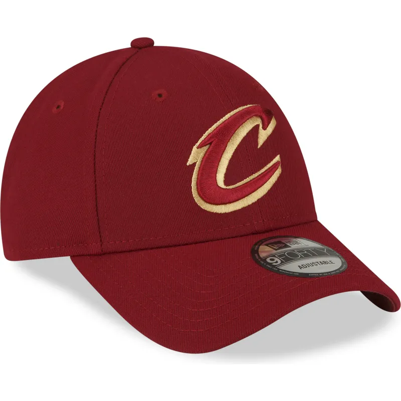 cap-kaareva-red-adjustable-strap-9forty-the-league-cleveland-cavaliers-nba-new-era cap-kaareva-red-adjustable-strap-9forty-the-league-cleveland-cavaliers-nba-new-era
