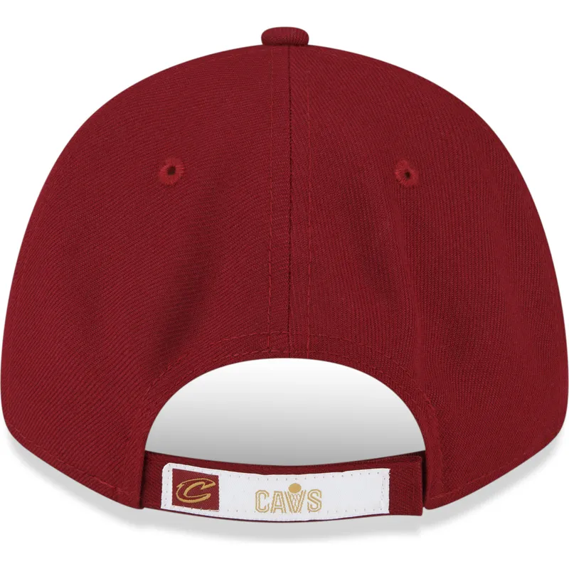 cap-kaareva-red-adjustable-strap-9forty-the-league-cleveland-cavaliers-nba-new-era cap-kaareva-red-adjustable-strap-9forty-the-league-cleveland-cavaliers-nba-new-era