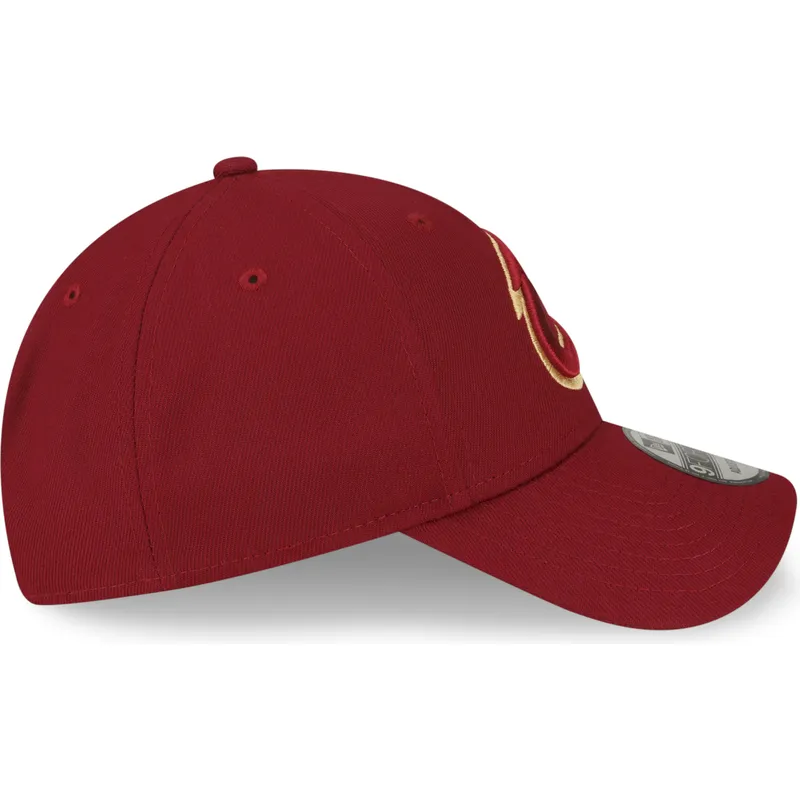cap-kaareva-red-adjustable-strap-9forty-the-league-cleveland-cavaliers-nba-new-era cap-kaareva-red-adjustable-strap-9forty-the-league-cleveland-cavaliers-nba-new-era