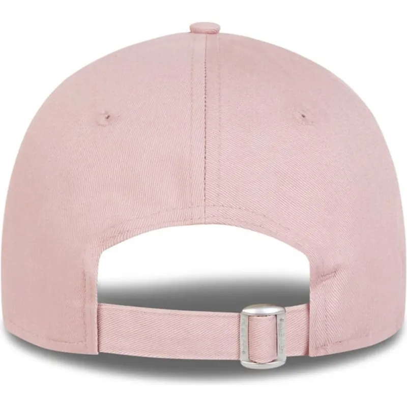 cap-kaareva-pink-adjustable-strap-claro-9forty-league-essential-new-york-yankees-mlb-new-era cap-kaareva-pink-adjustable-strap-claro-9forty-league-essential-new-york-yankees-mlb-new-era