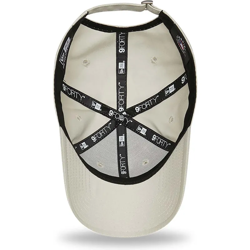 lippikset-kaareva-beige-saadettava-nauha-9forty-league-essential-new-york-yankees-mlb-new-era