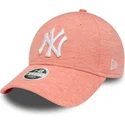 lippikset-kaareva-vaaleanpunainen-saadettava-nauha-9forty-jersey-new-york-yankees-mlb-new-era