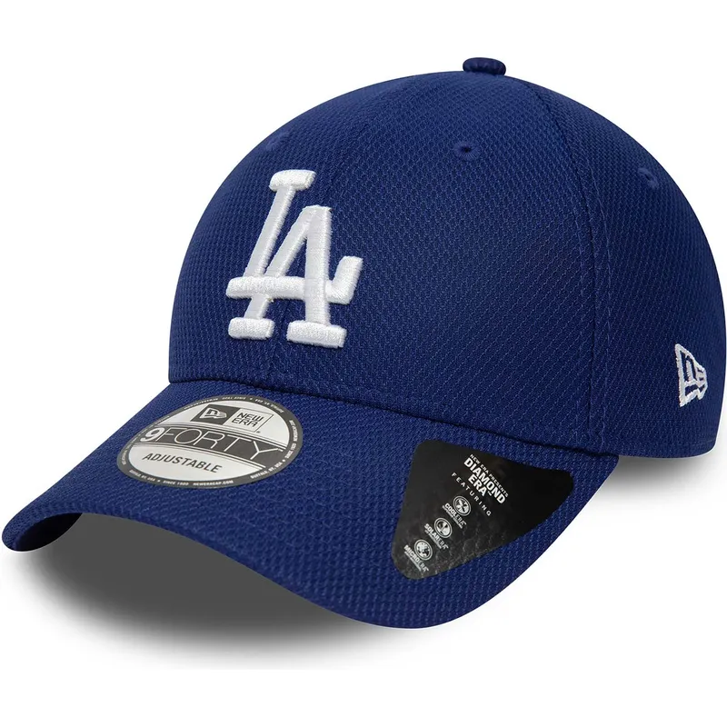 lippikset-kaareva-sininen-saadettava-nauha-9forty-diamond-era-essential-los-angeles-dodgers-mlb-new-era