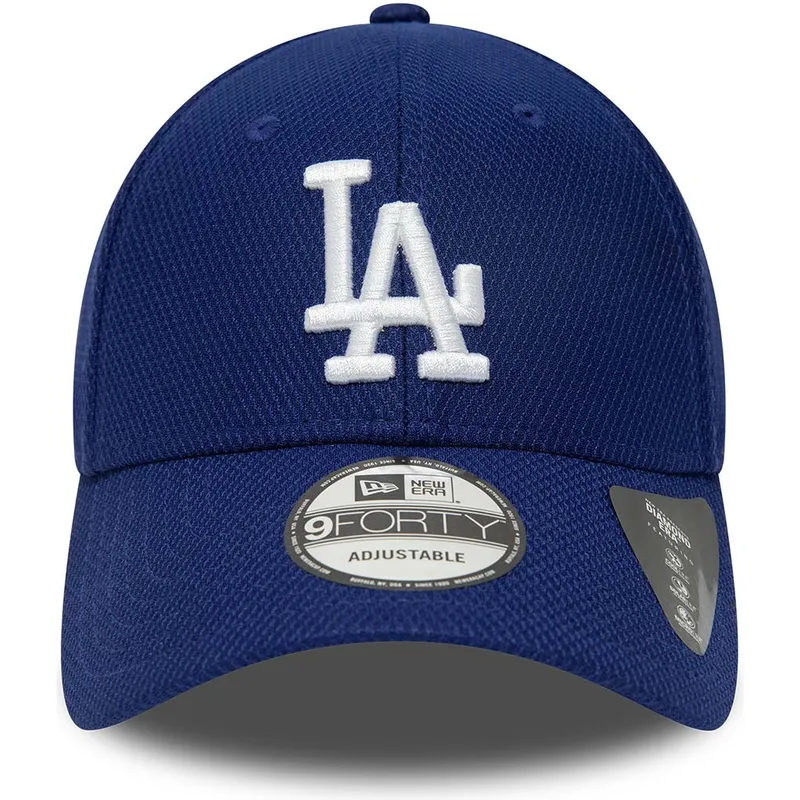 lippikset-kaareva-sininen-saadettava-nauha-9forty-diamond-era-essential-los-angeles-dodgers-mlb-new-era