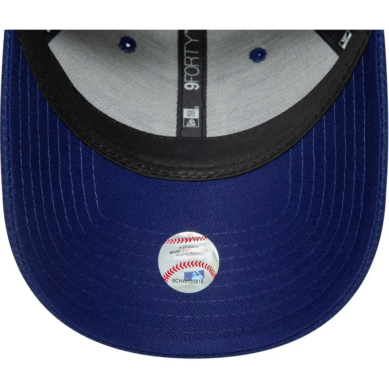 lippikset-kaareva-sininen-saadettava-nauha-9forty-diamond-era-essential-los-angeles-dodgers-mlb-new-era