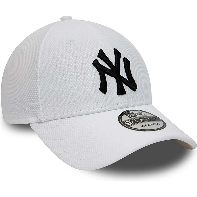 lippikset-kaareva-valkoinen-saadettava-nauha-9forty-diamond-era-essential-new-york-yankees-mlb-new-era